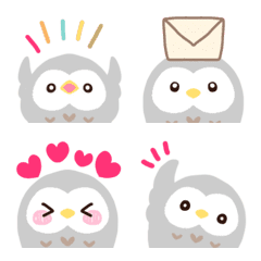Cute owl emoji 2