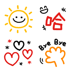 平靜的成人可愛黑色基地像形圖