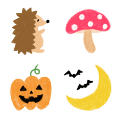 crayon Emoji autumn :)