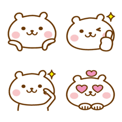 Cute bear Emoji vol.2