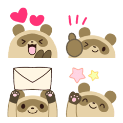 Choko emoji Raccoon