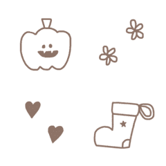 simple brown Emoji 2