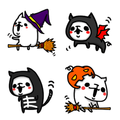 Halloween NEKOZE CAT Emoji.