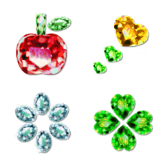 The cutest shining jewels Emoji