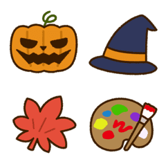 Cute Emoji -autumn-