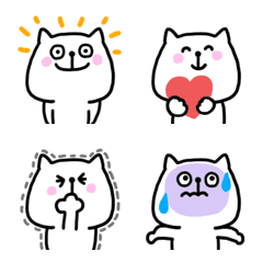 White CAT Emoji (1)