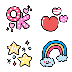 Colorful Cute Emoji No.1