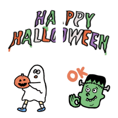 A little scary Halloween Emoji