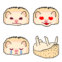 Cream-colored Hedgehog, Kohaku's Emoji