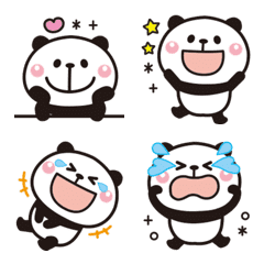 Adult cute panda Emoji (Whole body) 2