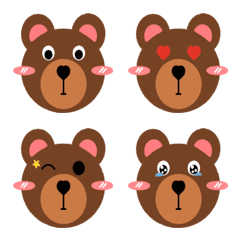 Bear's mood Emoji