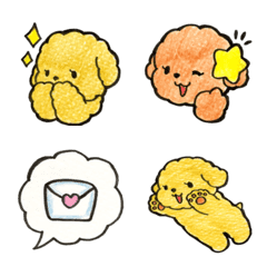 mohu mohu Toy Poodle's Emoji