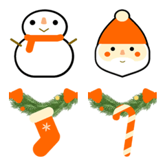 Christmas-related emojis