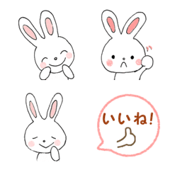 usa-pon Bunny lovely Emojis