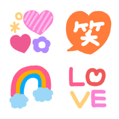 colorful cute Emoji No. 4