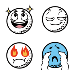 Golf ball emoji
