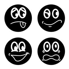 substitute Classic Emoji smiley face/02