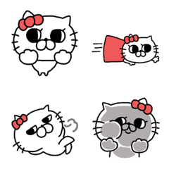 cute cat cat Emoji(8)