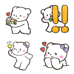 Boy & Girl Bear's Emoji