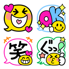 Colorful Speech Bubbles emoji