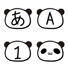 Panda deco character Emoji