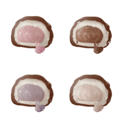 Chocolate mochi