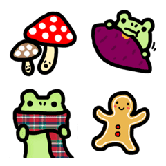 Emoji conveyed by Kaeru-kun 2