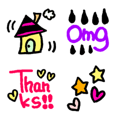 Colorful and fun Emoji