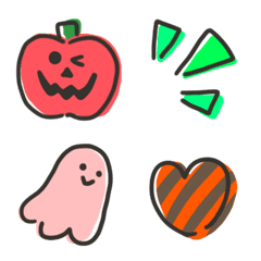 Yurukawaii pop halloween emoji