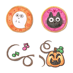Cute emoji like cookies