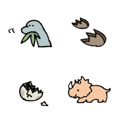 Emoji no dinosaur