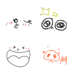 顔文字絵文字もじ Line絵文字 Line Store