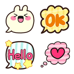 colorful fukidashi emoji