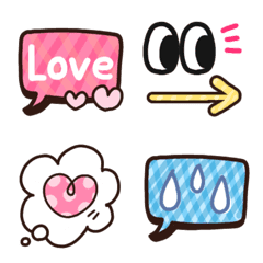 colorful fukidashi emoji 2