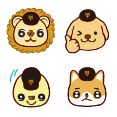 Yomiuri Giants Official Emoji 2019