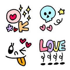 Colorful and lively Emoji