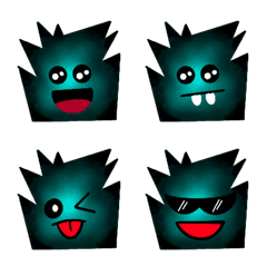 Handdrawn Green Grass Emoji