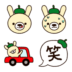 Beret rabbits Emoji