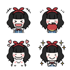 Very cute Snow White emoji