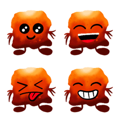 Handdrawn Little Sponge Emoji