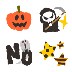 Lovely Pop!Halloween Emoji!