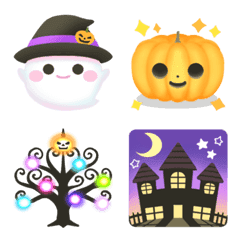 0% scary Halloween emoji