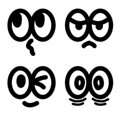 big eye emoji