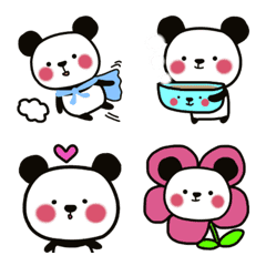 Panda's relaxed life 1 Emoji