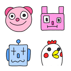 kojiro with his friends emoji
