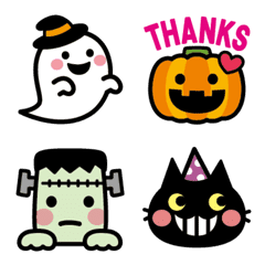 Cute Clear Emoji For Halloween Line Emoticon Line Store