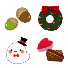 Seasonal Emoji (Autumn and winter)