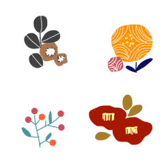 autumn flower emoji poca mama