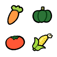 Emoji of  Vegetables