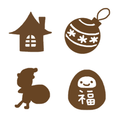 christmas winter emojis